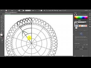 How To Make Mandala Easily By Using Polar Grid In Adobe Illustrator |Vector Art | M's Design Studio