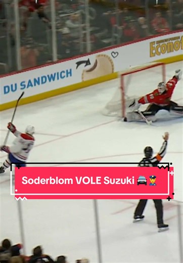 Arvid Soderblom brille dans le match contre les Canadiens !