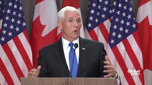 Pence says Canada will deal with abortions how they want to, U.S. will do the same