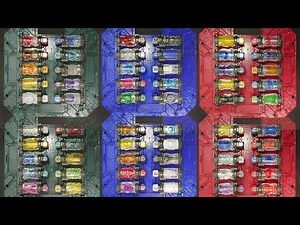 仮面ライダービルド【東都北都西都】三都フルボトル集 変身ベルト DXビルドドライバー&DXエボルドライバー Kamen Rider Build 3 Areas Full Bottle