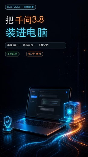 LM Studio 本地部署千问3.8 27B 完整教程｜GGUF vs MLX｜离线运行大模型