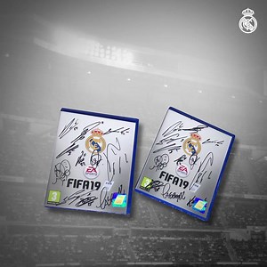 4.6K views · 243 reactions | FIFA19 is here! Get one signed by the Real Madrid squad. | Real Madrid C.F. | Facebook