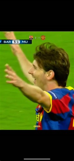 Messi's Iconic Header in Barcelona vs Manchester United 2011