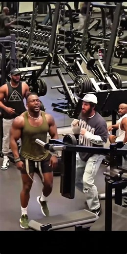 Anatoly Challenges the World's Strongest Giant! 💪🤯 | AI Gym Fight #anatoly #pranks #gym