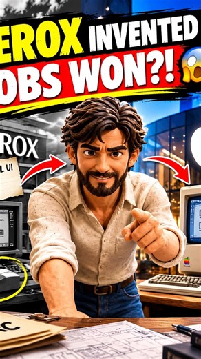 Steve Jobs Saw What Xerox Missed… And Changed the World! 😱💻