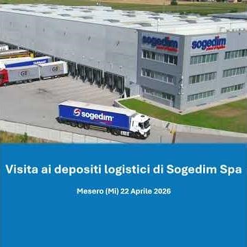 Video Post evento visita ai depositi Sogedim Spa