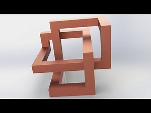 Solidworks: connecting pipe