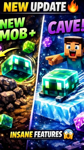 Minecraft New Update Is Here! New Biome, New blocks, New Mob #hiteshshots #minecraft