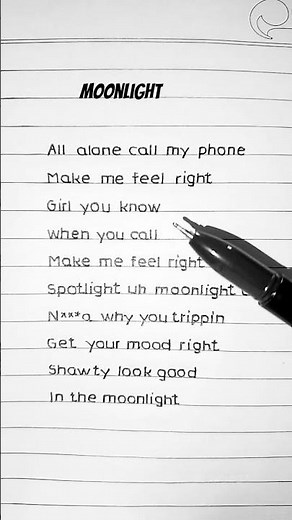 Moonlight - XXXTENTACION (Lyrics)