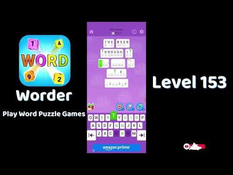 Worder Level 153 | Worder Logic Word Search Level 153 Answers