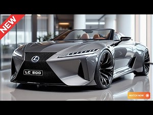 2025 Lexus LC 500 Convertible Is HERE - The Best Sports Car Ever Made?