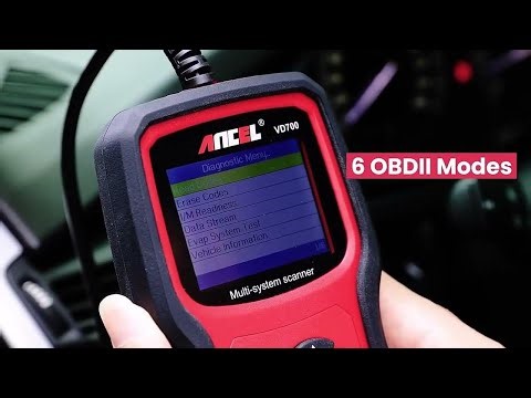 Ancel VD700 Car Diagnostic Tools OBD2 Scanner Full System Code