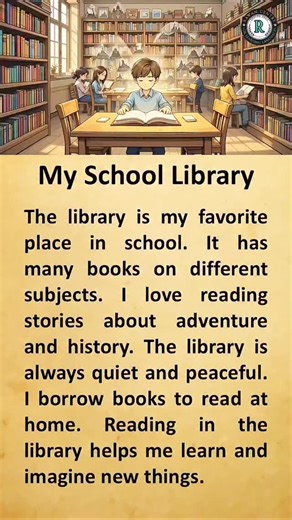 ‎سەنتەری ڕەوان‎ on Instagram: "Reading & listening practice. My school library."