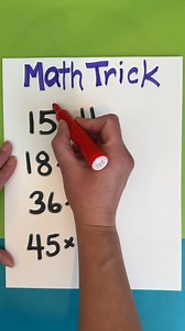 41K views · 56 reactions | Cool math trick Check out this math trick This original video was produced by Network Media LLC and Olivia | Olivia | Facebook