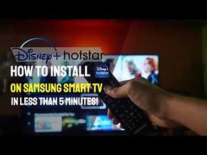 HOW TO INSTALL DISNEY PLUS HOTSTAR APP ON SAMSUNG SMART TV | HOW-TO-TECH | TAMIL