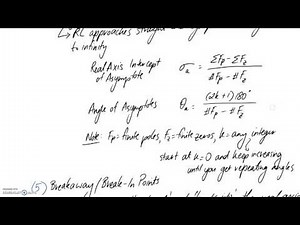 Recap of Root Locus Diagrams
