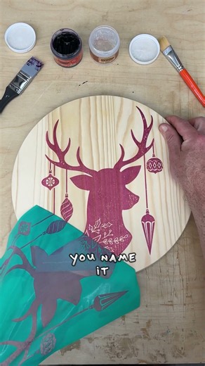 This is the EASIEST (and fun) way to Woodburn with stencils! 🤩