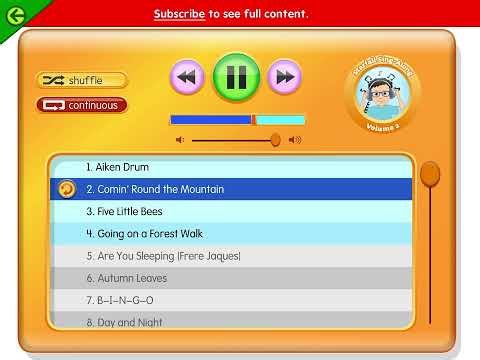 Starfall Songs Volume 2 Song 2 Comin' Round the Mountains