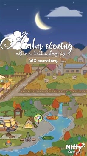 𝜗𝜚˚⋆A calm evening after a hectic day as a꒰ceo secretary.˚꩜꒱#gameworld #gaming #game #gameplay#fypシ