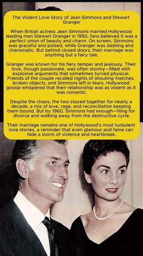 The Turbulent Love Story of Jean Simmons and Stewart Granger