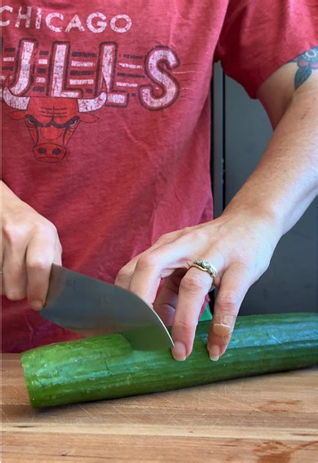 Cómo juliennar un pepino: paso a paso