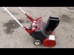 Snapper snowblower