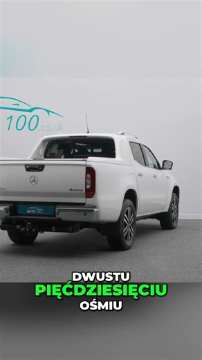 Mercedes Klasa X 350d: Potężny V6 vs Navara #shorts