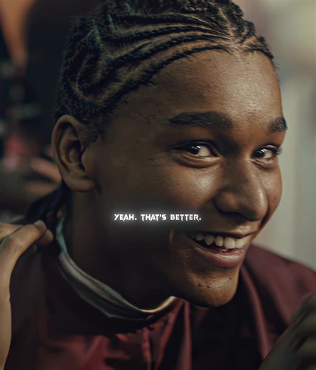 After a setback, I finally got the hairstyle I wanted.This is the story of the Colin.In.Black.And.White S01E01👀👀🔥🔥🔥#film #fyp #usa #footballtiktok #colininblackandwhite