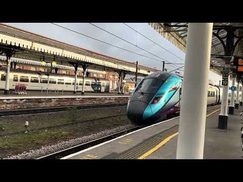 A Transpennine Express Class 802 Departs York Railway Station