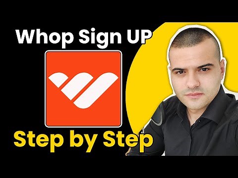 ✅ How To Sign Up and Create Whop Account - 2025 Full Guide