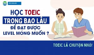 Học TOEIC trong bao lâu để đạt được Level mong muốn? - Efis English