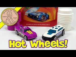 Hot Wheels Cars Go For It! 2014 McDonald's Happy Meal Toys
