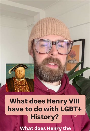 What does Henry VIII have to do with LGBT History? Comment your thoughts below… Join me next Tuesday for my virtual assembly aimed at Key Stage 2 children 🌈 #lgbthistorymonth #lgbteducation #history