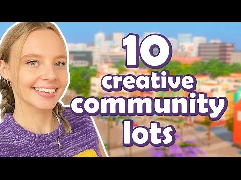 10 CREATIVE community lots in The Sims 4