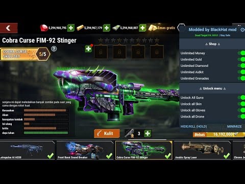 DEAD TARGET MOD MENU V4.169.0 LATEST VERSION - Unlock all Guns & Skins