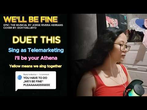 WE'LL BE FINE KARAOKE | Sing as Telemachus [EPIC: THE MUSICAL]