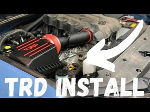 Toyota 4Runner TRD Intake Install - How To