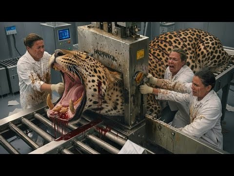 Inside the Leopard Leather Factory — From Exotic Hide to Luxury Wall Decor.