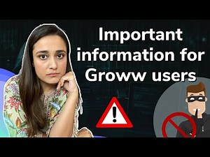 Important information for Groww users | Frauds with investors