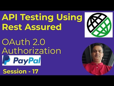 17 - API Testing with Rest Assured - How to use OAuth2.0 in Rest Assured