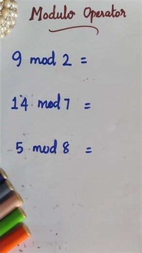 Modulo operator || #shorts #trendingshorts