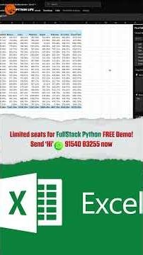 Creating Pie Chart Bar Chart and Column Chart in Excel | GDP Dataset | PythonLife