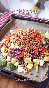 147K views · 1K reactions | Easy & Delicious Oven-Roasted Veggies! 復凌 Pair it with a creamy tahini yogurt sauce for the ultimate flavor boost! 襤 If you like this recipe, save it for later and drop a comment – even a small one means a lot! 珞 | Simple Food - videos and recipes | Facebook