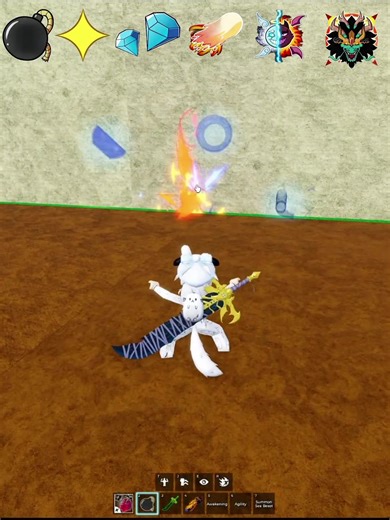 All Fruit M1 vs Wall in Roblox