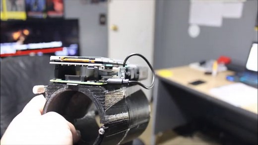 The Predator inspired wrist mounted computer! (using raspberry pi)