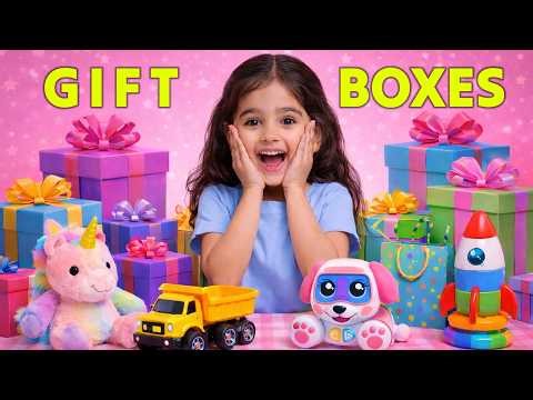 Let's Open Some Exciting Gift Boxes and see what's inside!
