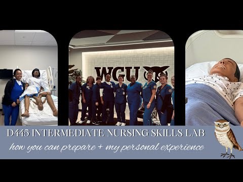 How you can prepare for WGU D445 Intermediate Nursing Skills + my personal experience