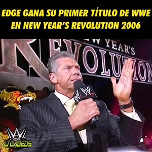 486K views · 3K reactions | En New Year’s Revolution 2006, Edge (junto a Lita), marcaba un antes y después en su carrera como luchador profesional, al canjear su maletin MITB ante John Cena, para ganar por primera vez, el Campeonato Mundial de WWE. ¿LO RECUERDAS? ~푪푨푷푻푨푰푵 푺푻풀푳푬푺⚡ | AJ Cadeos | Facebook
