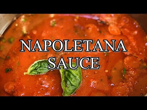 Tomato Pasta Sauce | Napolitana style - Delicious and quick!