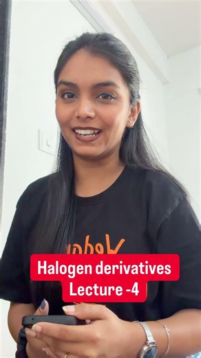 Class 12th Halogen Derivates Lecture 4 - by Vanshika Mam #hsc #hscboard #shorts #ytshorts